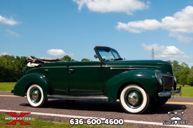 1939 Tropicana Green Ford Other Convertible