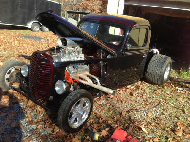 1939 black/red  custom Ford Other Pickups Cab & Chassis