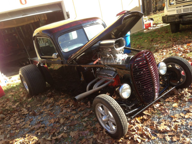 1939 black/red  custom Ford Other Pickups Cab & Chassis
