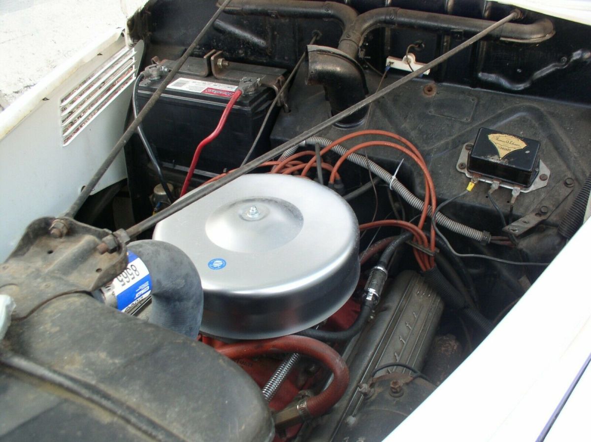 1939 White Ford Standard Coupe