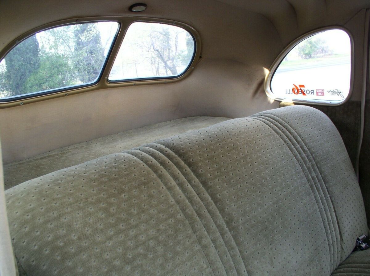 1939 White Ford Standard Coupe