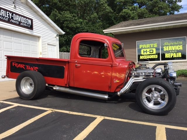 1939 Red Ford Other Standard Cab Pickup