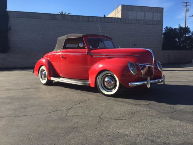 1939 Red Ford Other Convertible