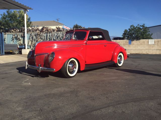 1939 Red Ford Other Convertible