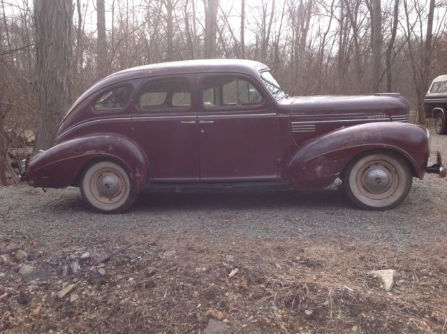 1939 Burgundy Chrysler Royal Sedan