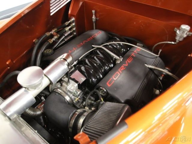 1939 Orange Ford Tudor