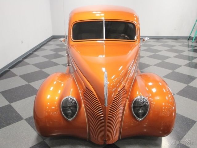 1939 Orange Ford Tudor