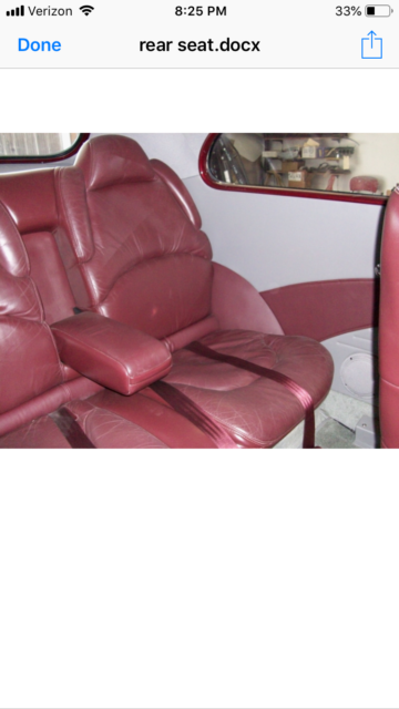 1939 Red Ford Standard sedan