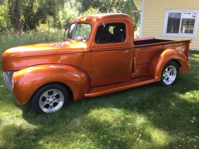 1940 Orange Ford Other Standard Cab Pickup