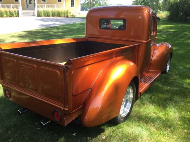 1940 Orange Ford Other Standard Cab Pickup