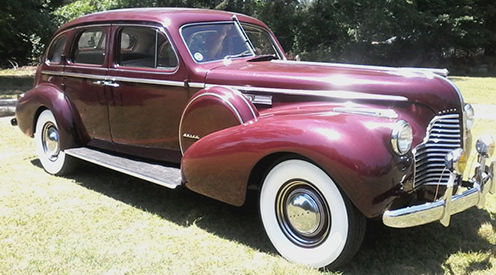 1940 Burgundy Buick Other Sedan