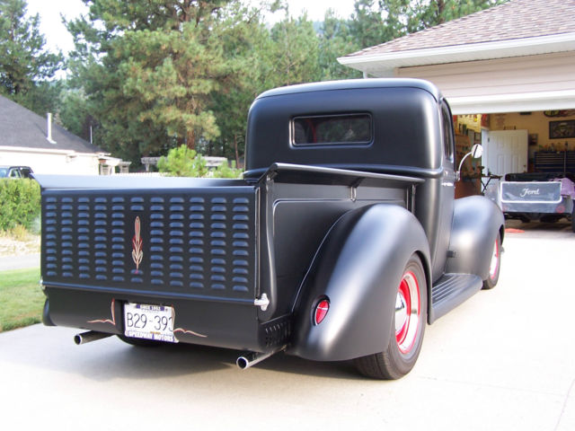 1941 Satin Black Ford 40-41 Pickup Pickup