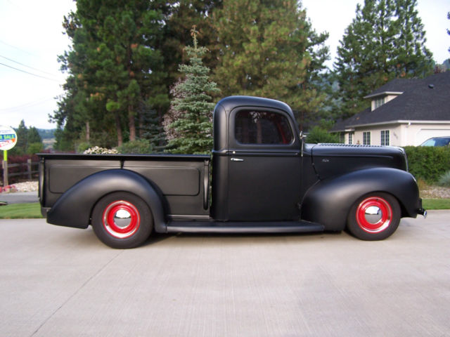 1940 Satin Black Ford Other Standard Cab Pickup