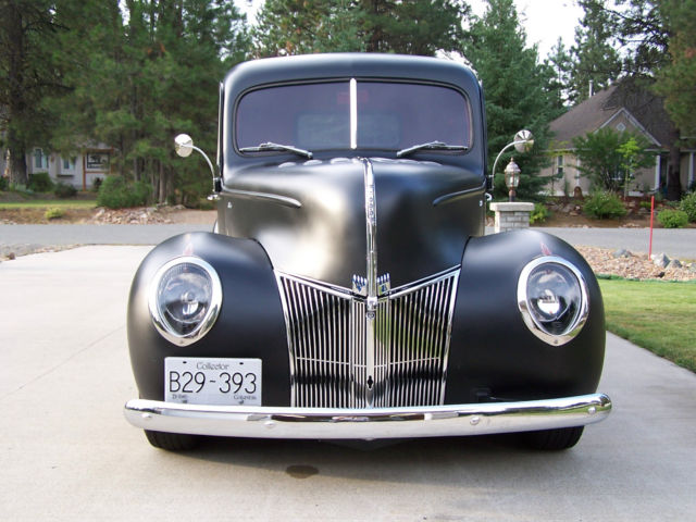 1940 Satin Black Ford Other Standard Cab Pickup