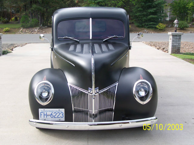 1940 Satin Black Ford Other Standard Cab Pickup
