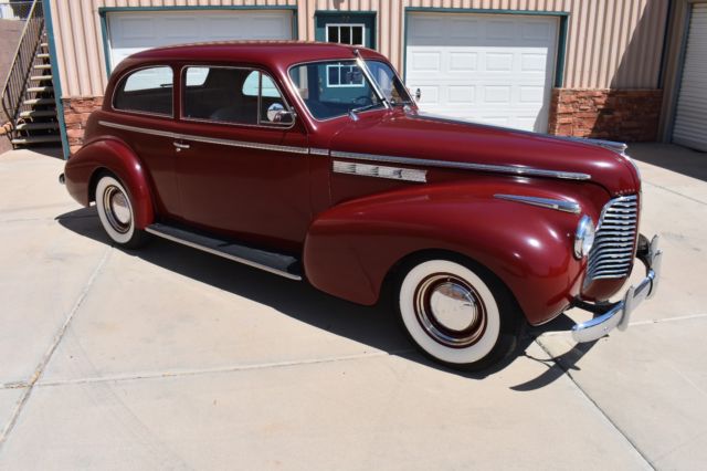 1940 Maroon Buick Century Sedan