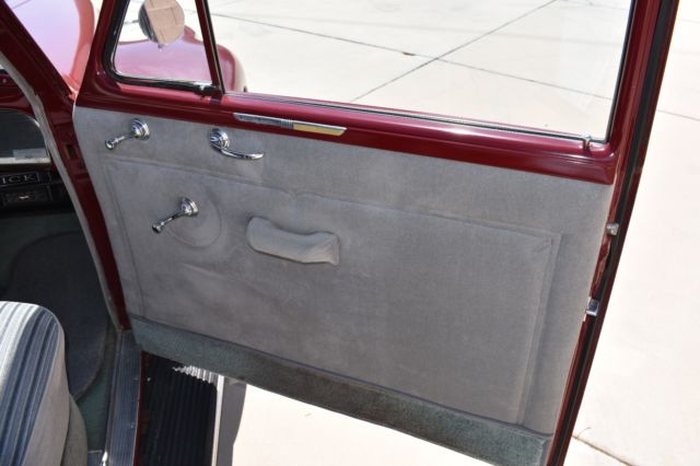 1940 Maroon Buick Century Sedan