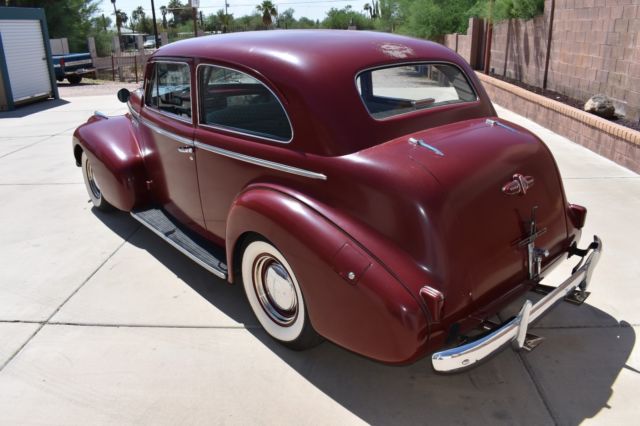 1940 Maroon Buick Century Sedan