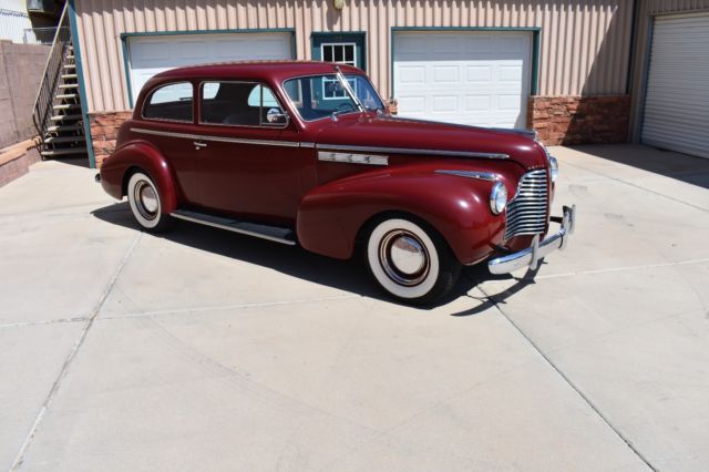 1940 Maroon Buick Century Sedan