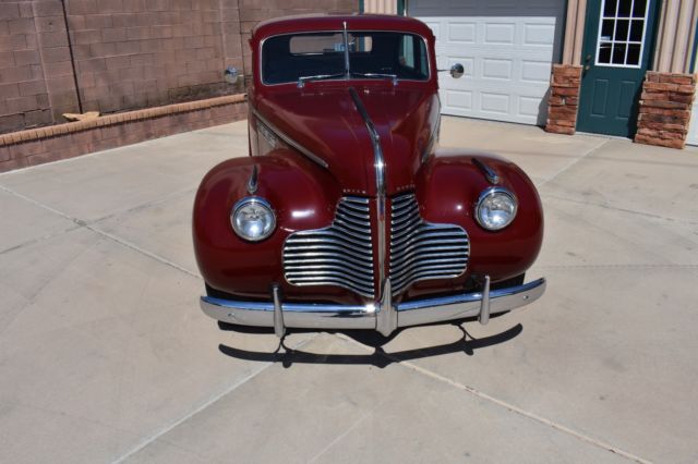 1940 Maroon Buick Century Sedan