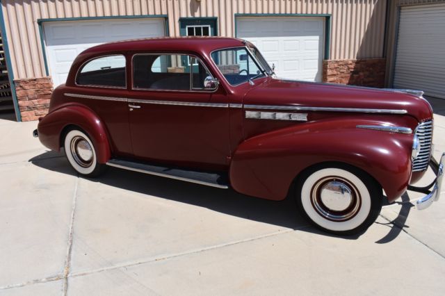 1940 Maroon Buick Century Sedan