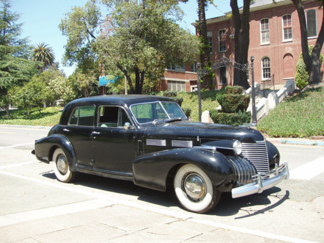 1940 Black Cadillac Other 4 door sedan