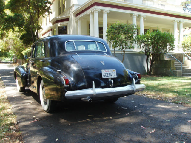 1940 Black Cadillac Other 4 door sedan