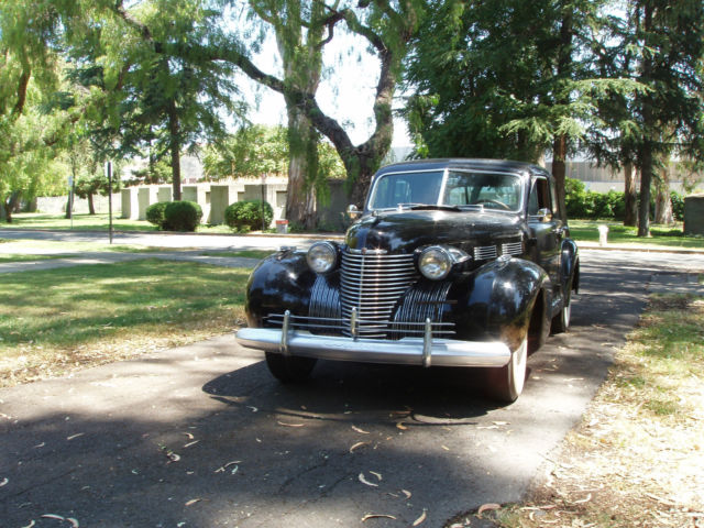 1940 Black Cadillac Other 4 door sedan