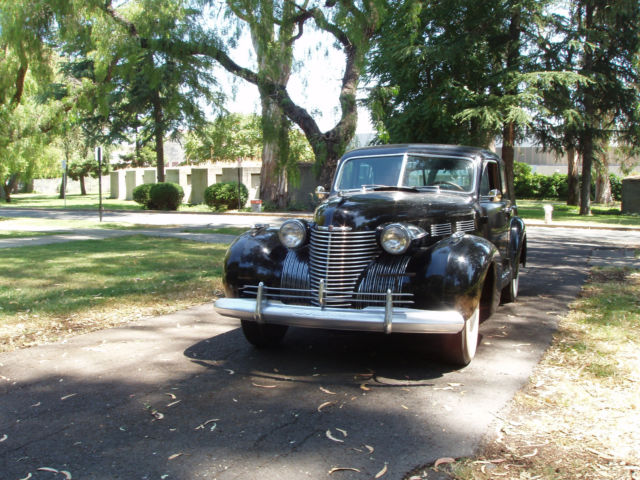 1940 Black Cadillac Other Sedan