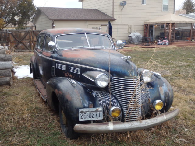 1940 Black Cadillac Fleetwood 4 door