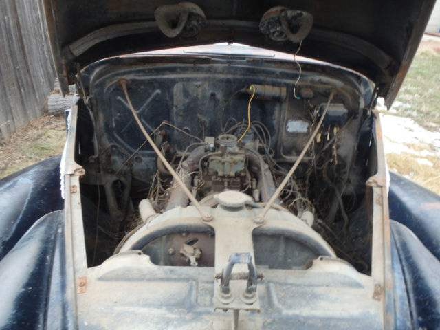 1940 Black Cadillac Fleetwood 4 door