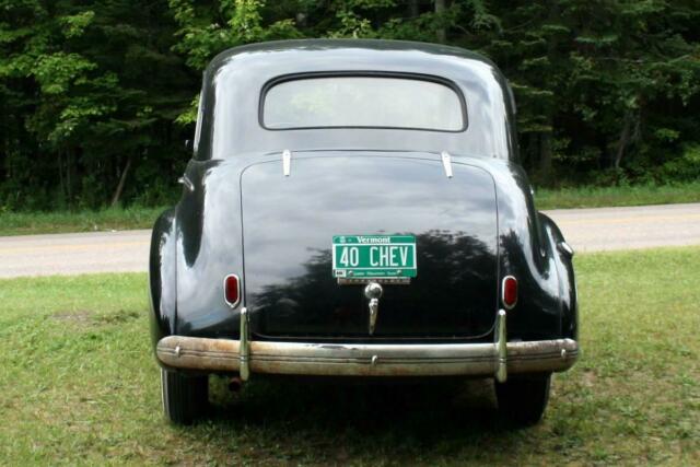 1940 Black Chevrolet Original Sedan