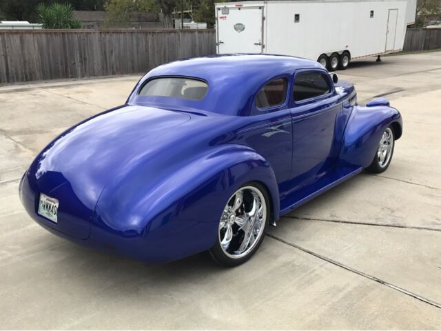 1940 Blue Chevrolet Street Rod Coupe