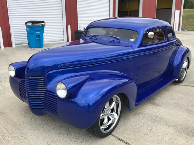 1940 Blue Chevrolet Street Rod Coupe