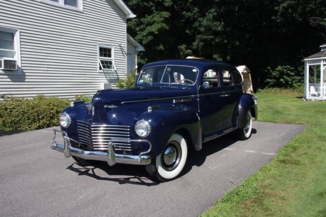 1940 blue Chrysler Other fordor