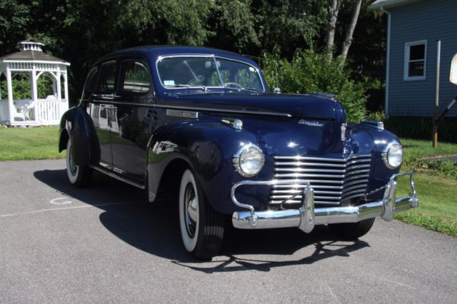 1940 blue Chrysler Other fordor