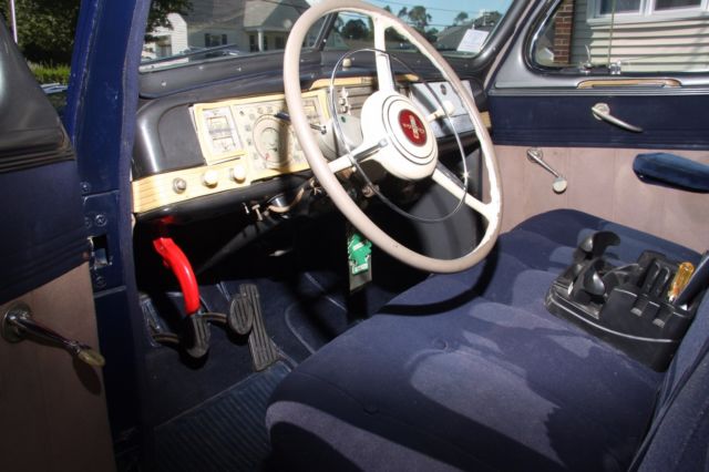 1940 blue Chrysler Other fordor