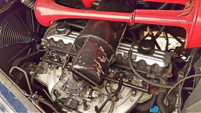 1940 blue Chrysler Other fordor