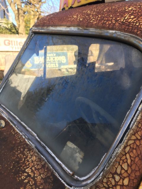 1940 yellow /red Chrysler Windsor