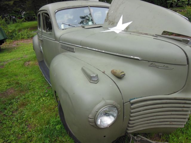 1940 O.D. Green Chrysler Traveler Sedan