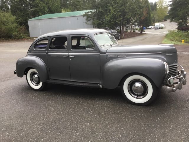 1940 Gray Chrysler Windsor Sedan