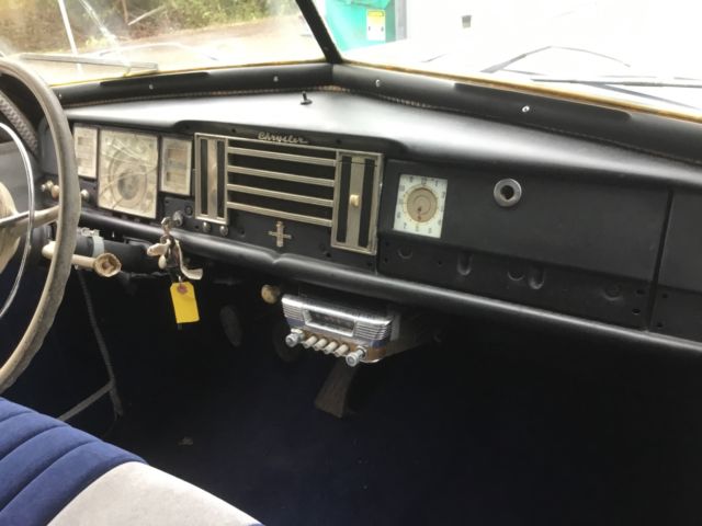 1940 Gray Chrysler Windsor Sedan