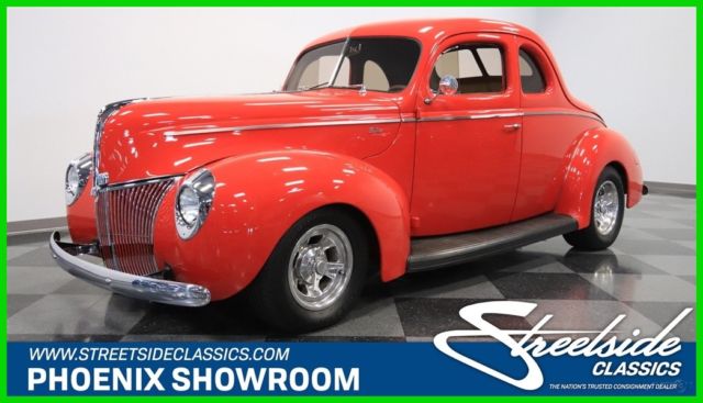 1940 Red Ford 5-Window