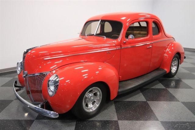 1940 Red Ford 5-Window