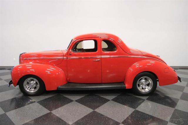 1940 Red Ford 5-Window