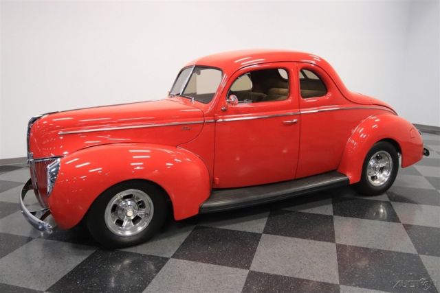 1940 Red Ford 5-Window