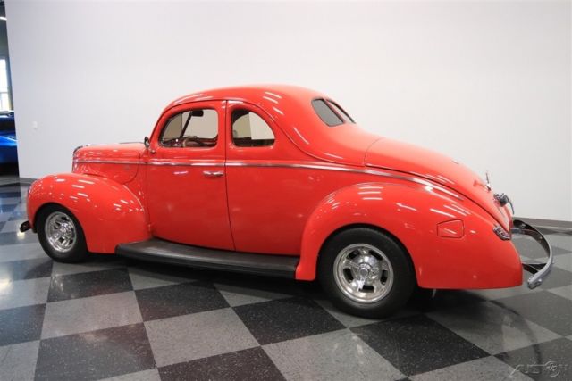 1940 Red Ford 5-Window