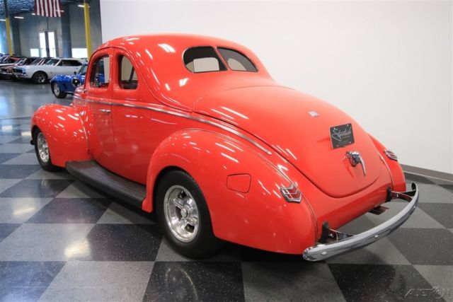 1940 Red Ford 5-Window