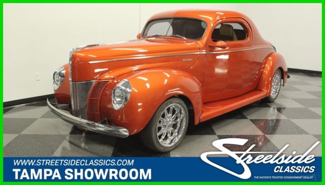 1940 Orange Ford Coupe