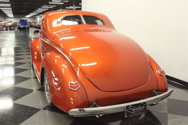 1940 Orange Ford Coupe